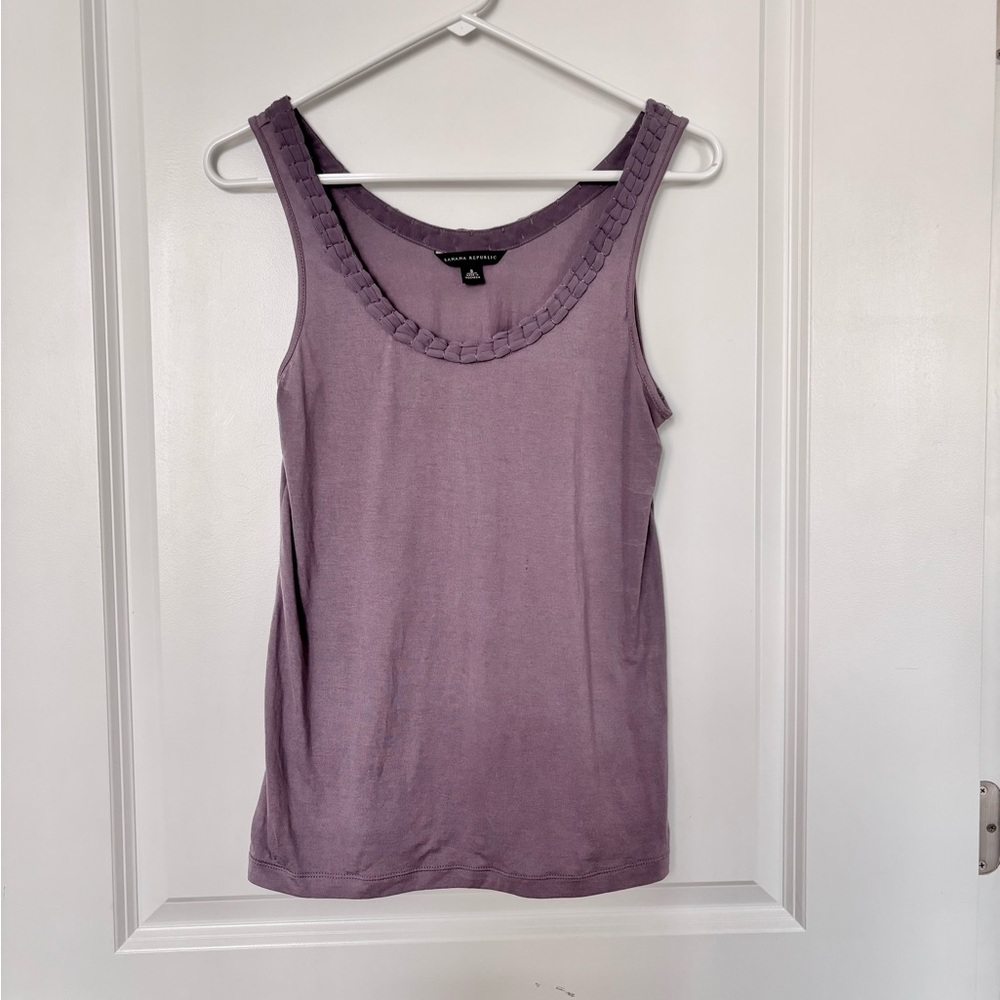 Banana Republic Lavender Tank Top